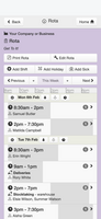 Rotaville mobile screenshot